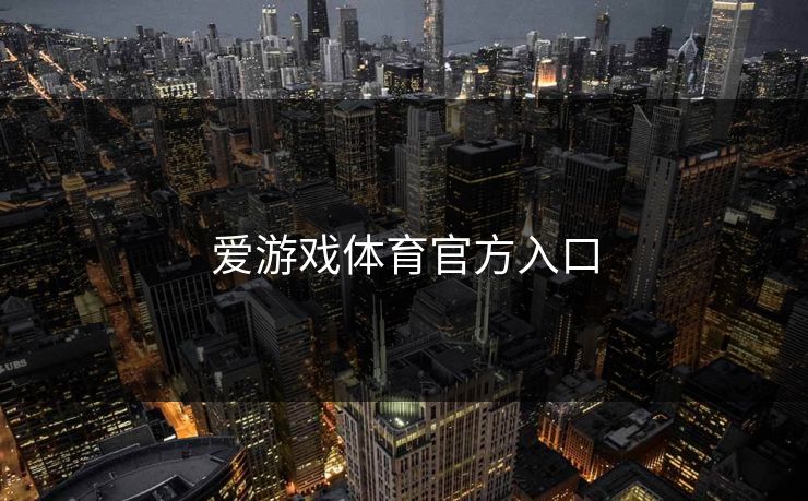 爱游戏体育官方入口